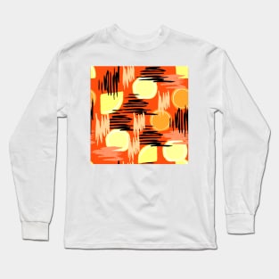 Orange Lemons Fruity Long Sleeve T-Shirt